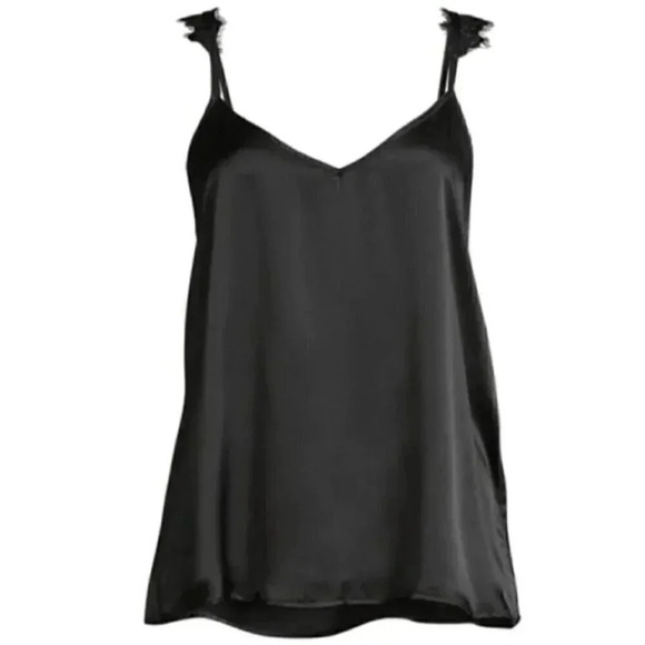 Maison du Soir Tops - NEW Maison du Soir Grace 100% Silk Tank in Black, Size Extra Small XS